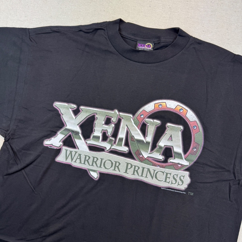 Xena Warrior Princess Size XL Official Product T-Shirt Black Graphic T Shirt